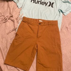 Old Navy shorts with adjustable waist buttons! Size 12 Boys!